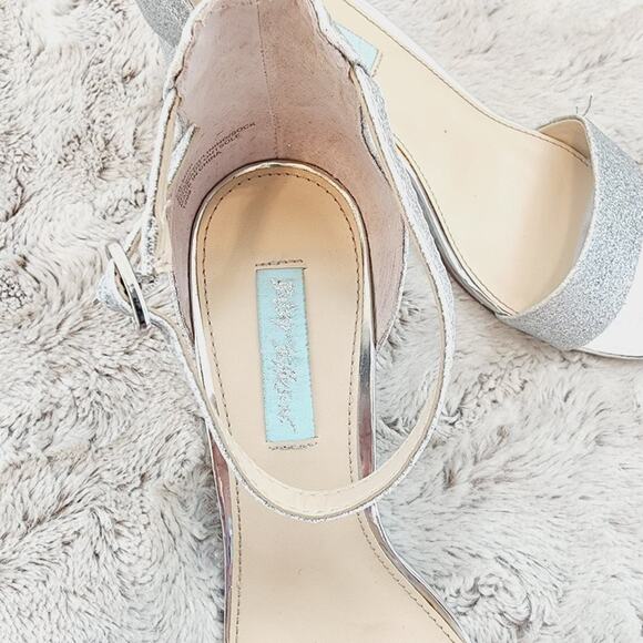 BETSEY JOHNSON WOMENTS MIRI OPEN TOE SPECIAL OCCASION OPEN STRAP SIZE 8.5 - Picture 6 of 13